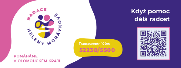 Nadace Heleny Morávkové — transparentní účet 52230/5500